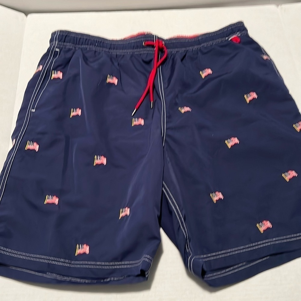 Lands End swim trunks size L